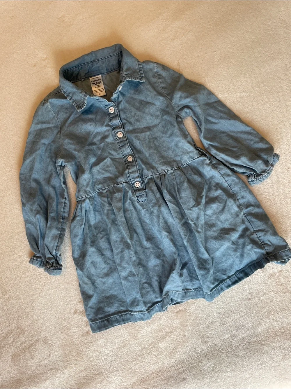 Toddler Button-Up Dress